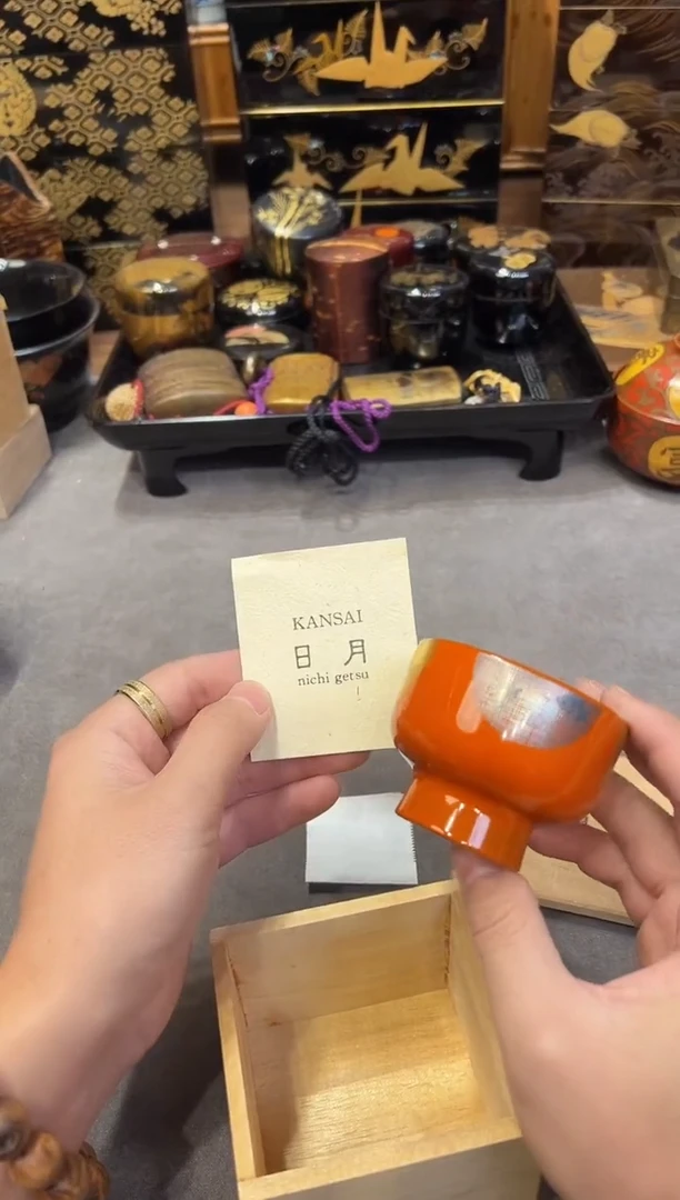 汤吞杯  大漆漆器大漆漆器