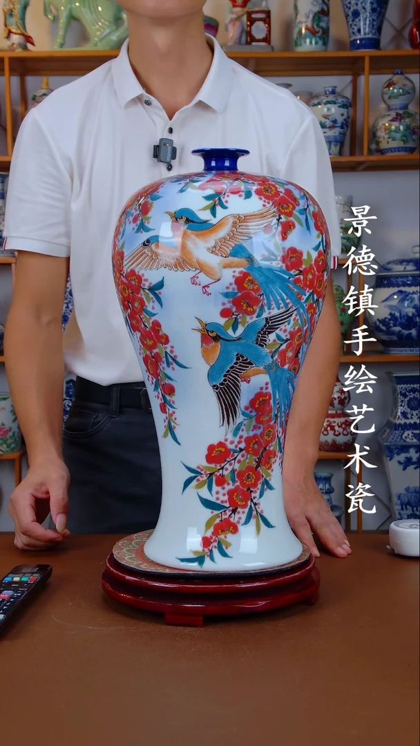 现代景德镇手工手绘陶瓷摆件54