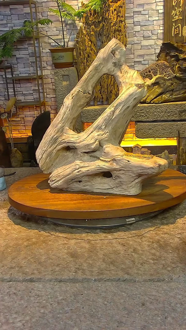 木金丝楠木山水摆件