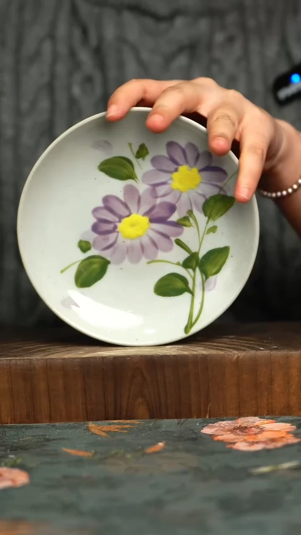 杯釉下彩手工手绘同款陶器