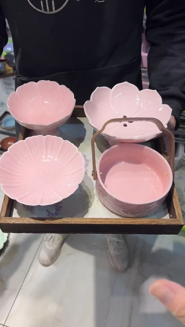 瓷片瓷非微瑕商品 【带托盘 布垫】