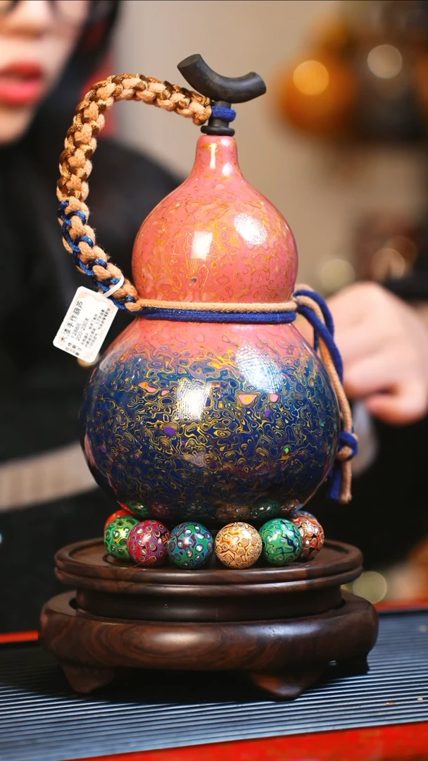 【闪购商品】JW174大师姐臻选非遗大漆酒葫芦