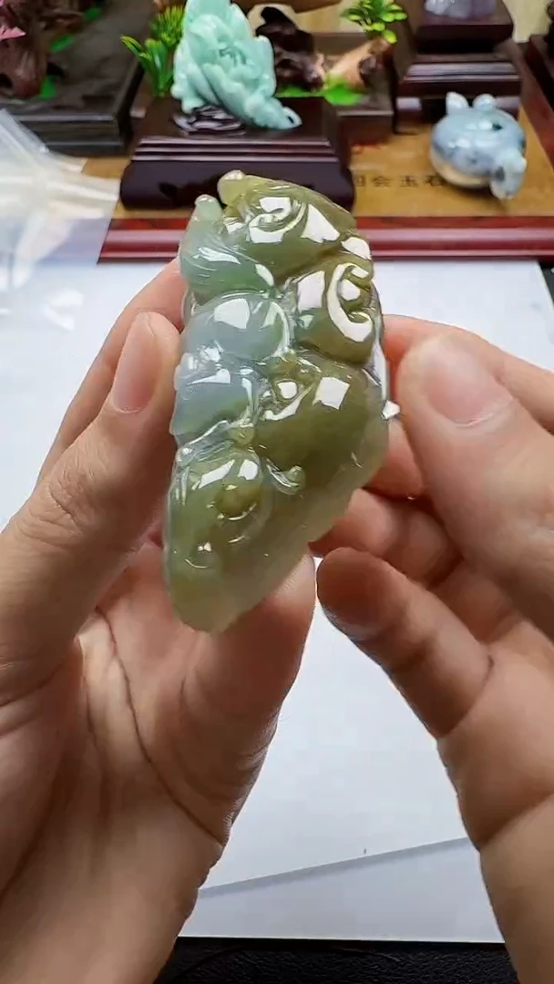 吊坠(不含链)未镶嵌翡翠1