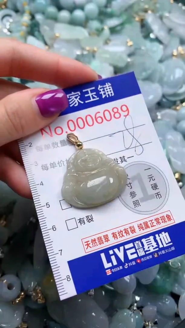 颈饰未镶嵌翡翠6089