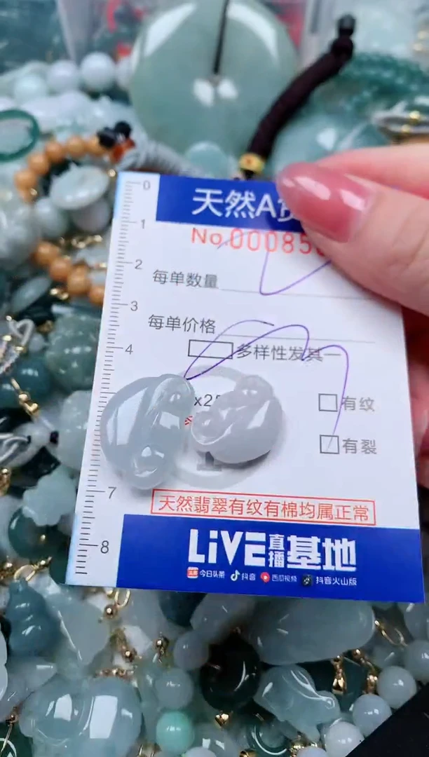 【闪购商品】翡翠颈饰未镶嵌00008500