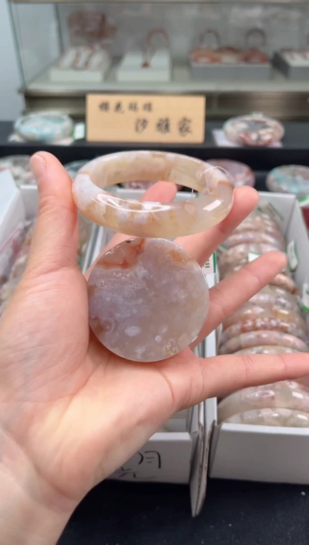 未镶嵌手镯石英质玉54圈口（赠品镯心）1751448