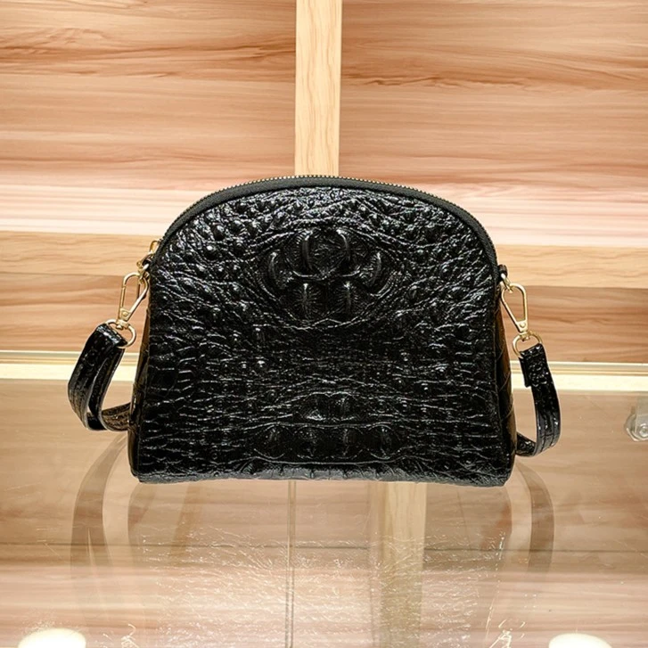 【宠粉专属】百搭黑色贝壳包 单肩包时尚气质简约