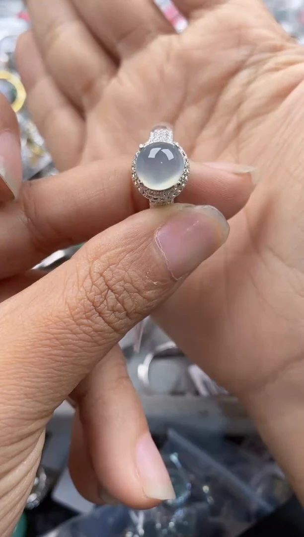 未镶嵌戒指翡翠888----10