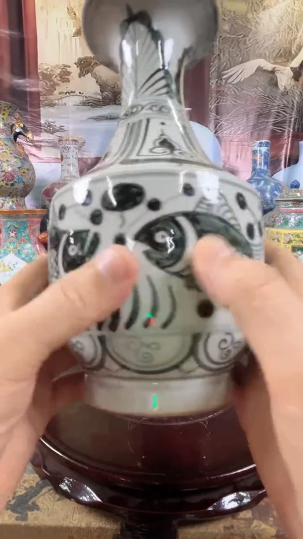 摆件现代陶瓷摆O