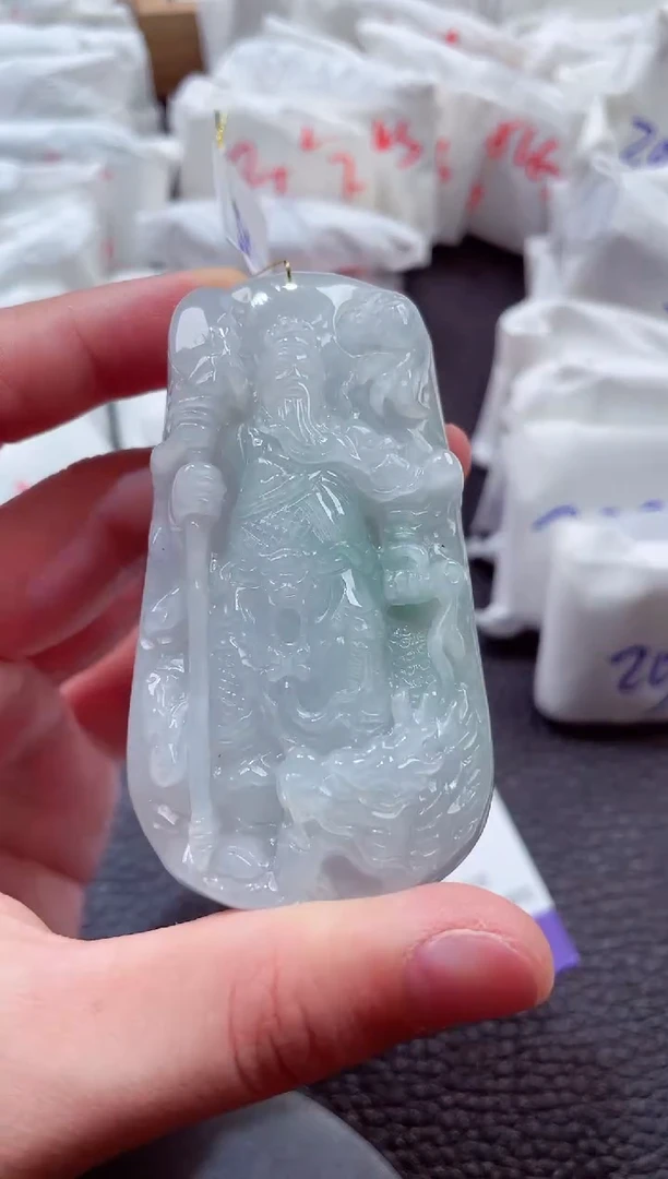 翡翠未镶嵌颈饰00007413