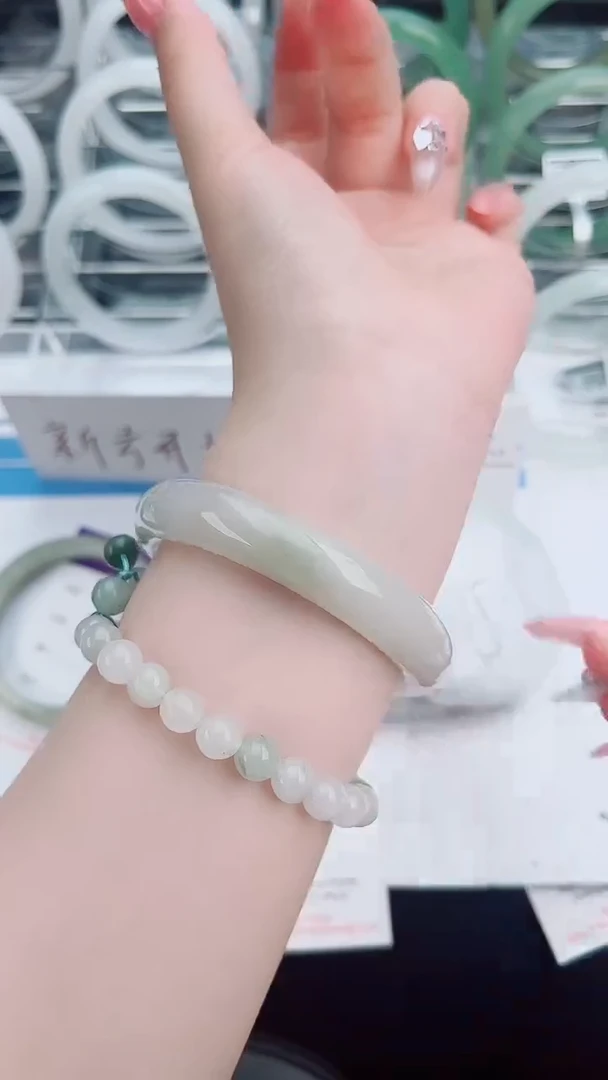 未镶嵌手镯石英质玉87-59/60