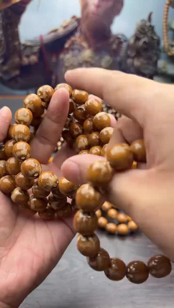 紫金鼠手串6号枣珠