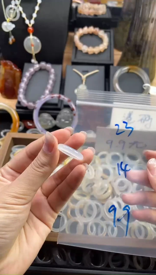 未镶嵌戒指玛瑙/玉髓23