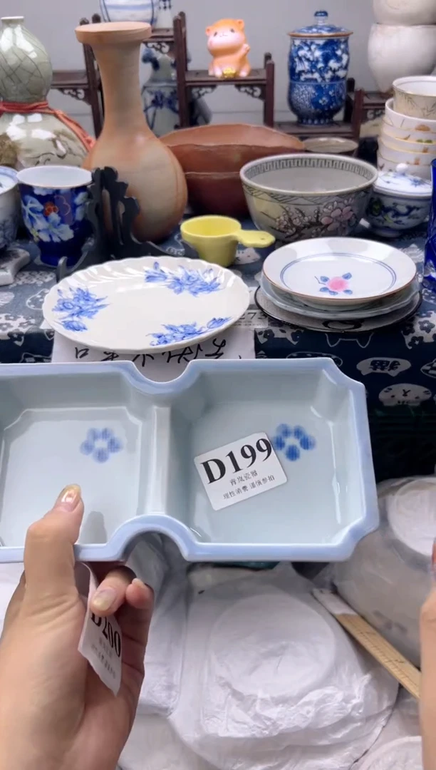 瓷片李**酸  D199