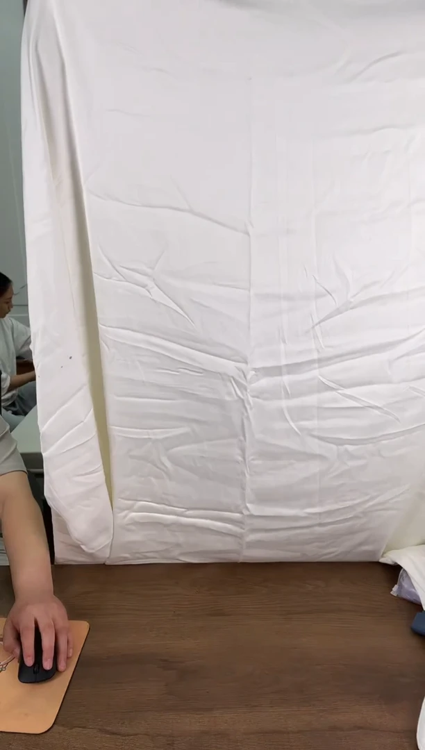 再生纤维素纤维白色60支竹纤维床单245*270（别看成分标了）