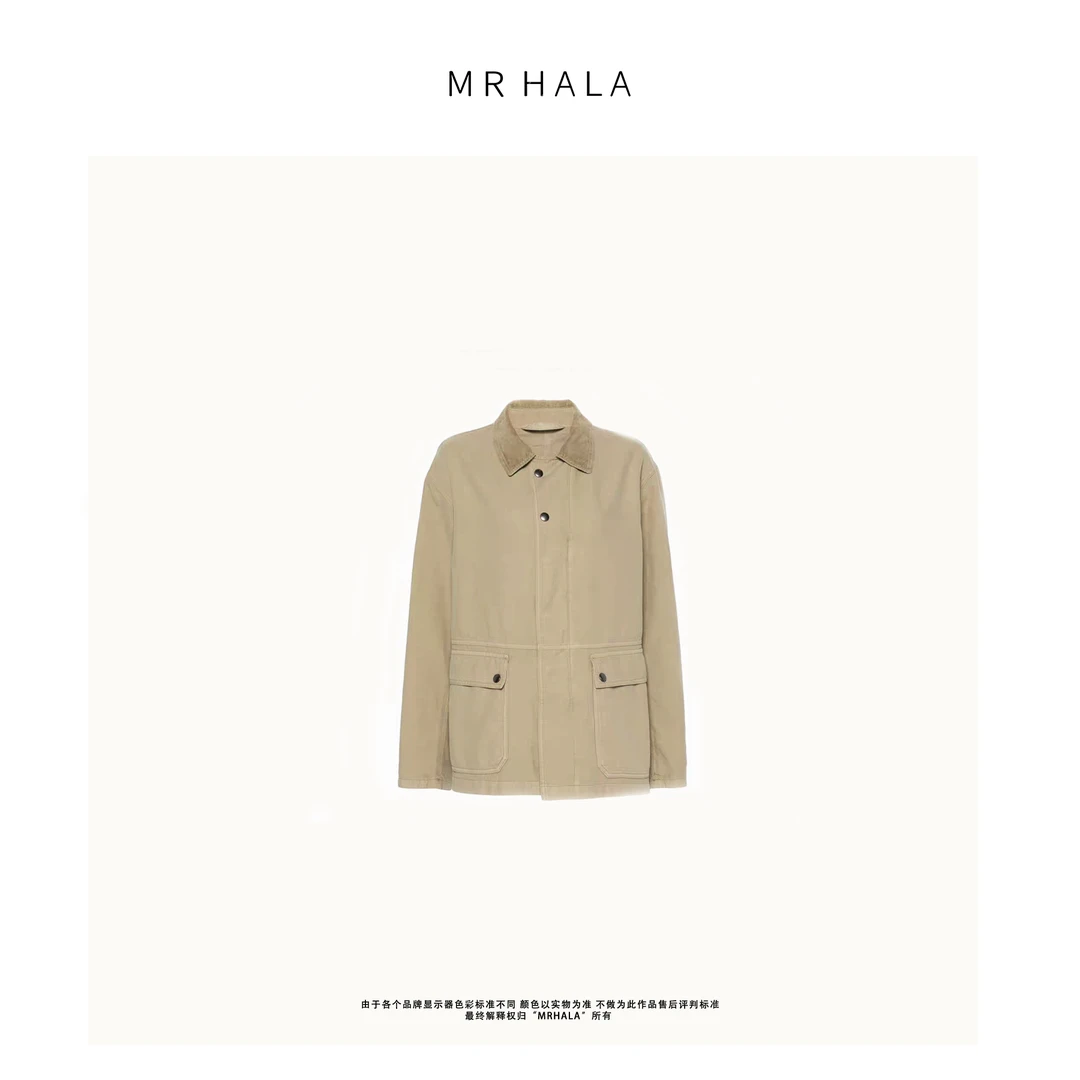 MRHALA居明阔型云柔棉夹克女 LW40428