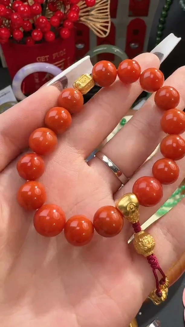 【闪购商品】南红玛瑙珠串未镶嵌珠串