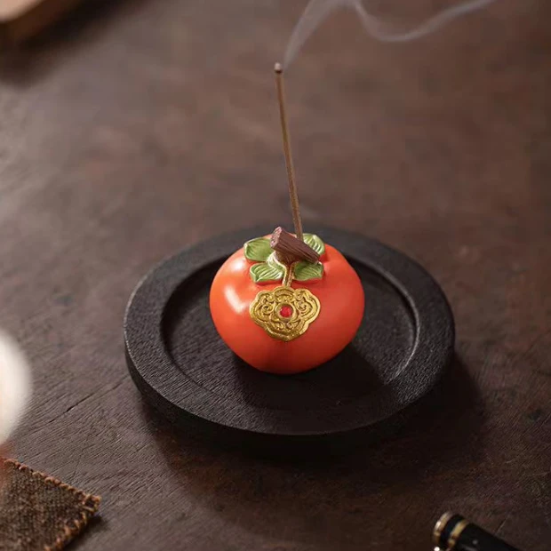 G3302-如意柿子香炉