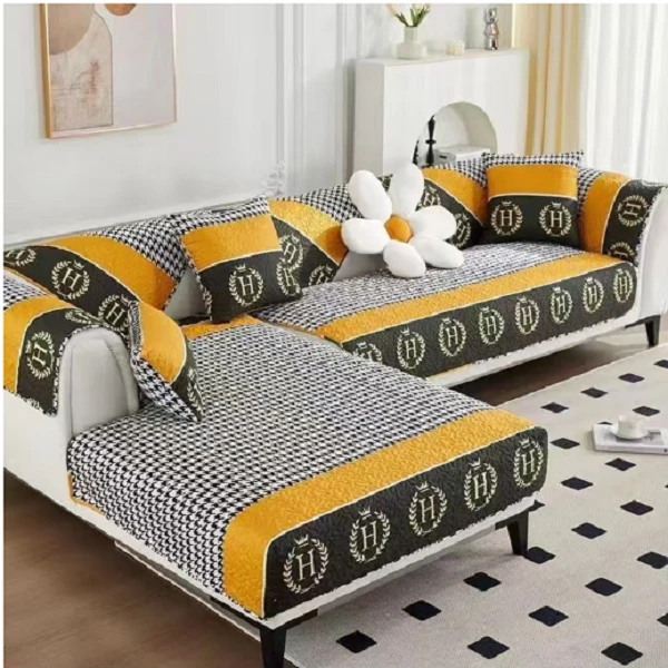 039沙发垫H四季通用不粘毛加厚防滑通用型耐磨组合款沙发罩