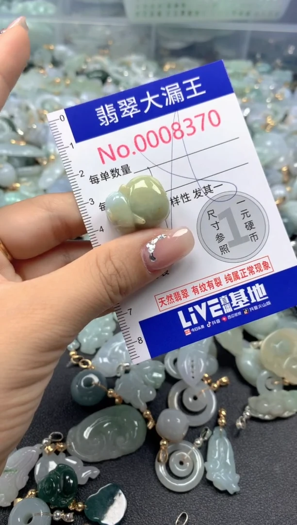 颈饰未镶嵌翡翠8370
