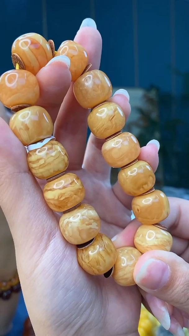 裸石琥珀未镶嵌1/3多样性发其一22