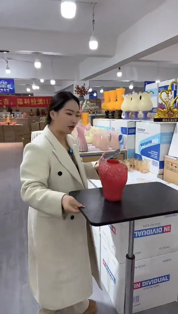 【闪购商品】无铅玻璃玖月花器G-品36