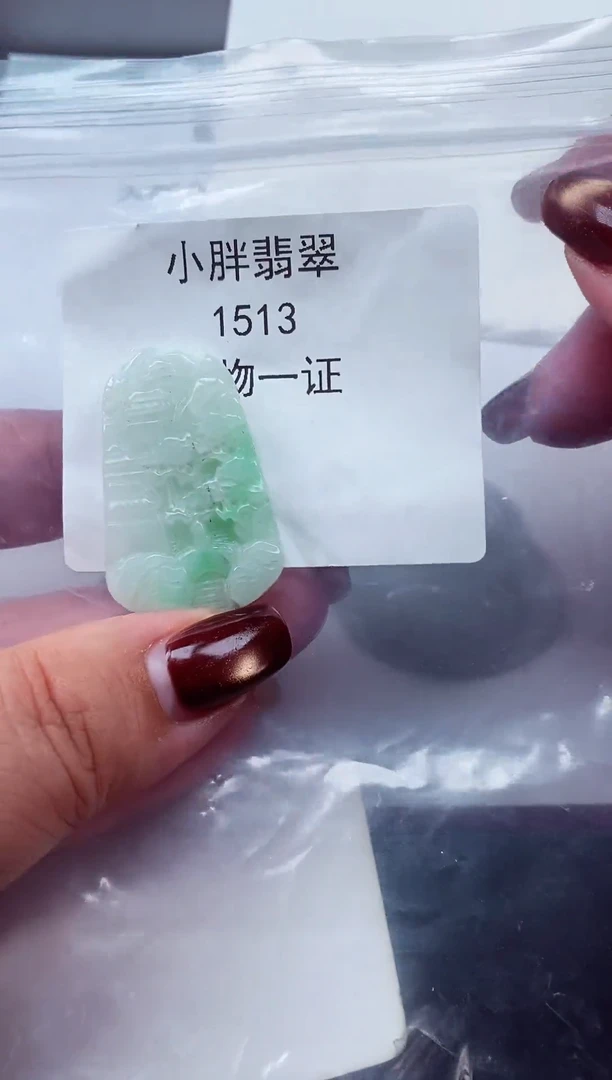 颈饰未镶嵌翡翠缅甸天然A货翡翠1513