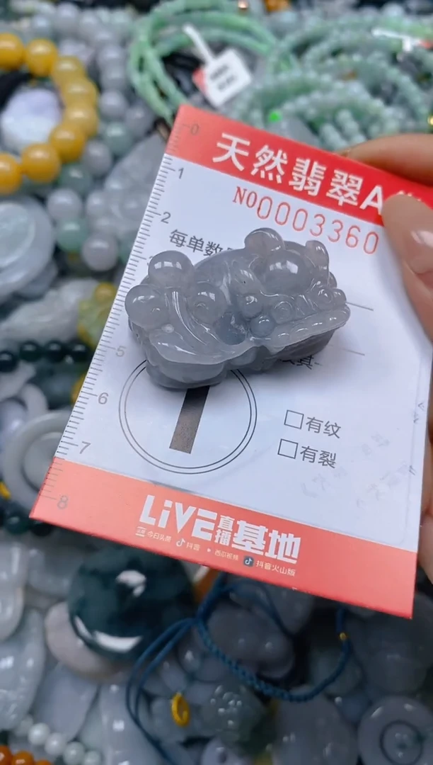 翡翠未镶嵌颈饰闪购0003360
