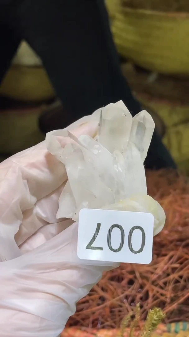 未镶嵌珠宝半成品水晶晶簇-7