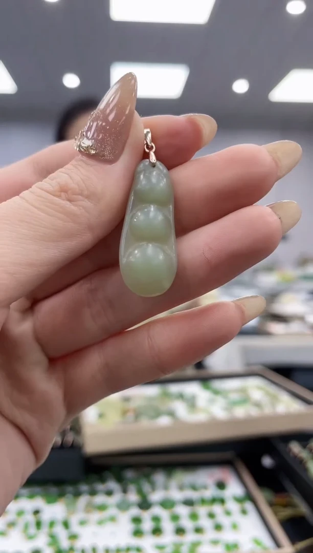 【闪购商品】和田玉吊坠银S925镶嵌多样性拍一发一093