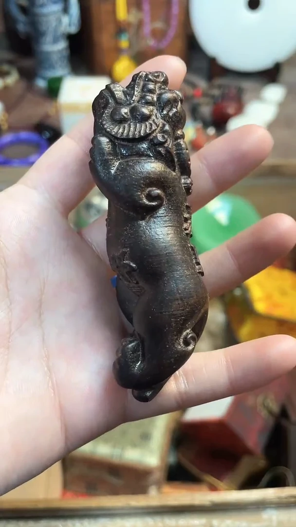 【闪购商品】风车木（黑檀木）玉瑞专属精选摆件