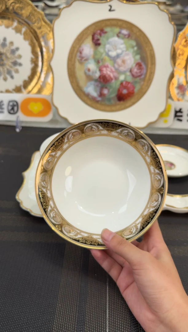 瓷片6英寸水果碗 福利款 2个
