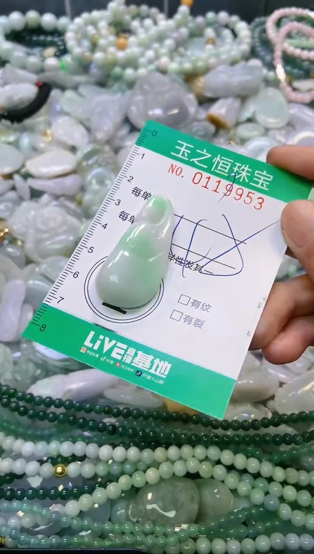 翡翠未镶嵌颈饰闪购0119953
