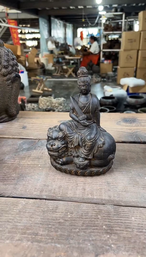 陶土【闪购商品】- 文殊菩萨