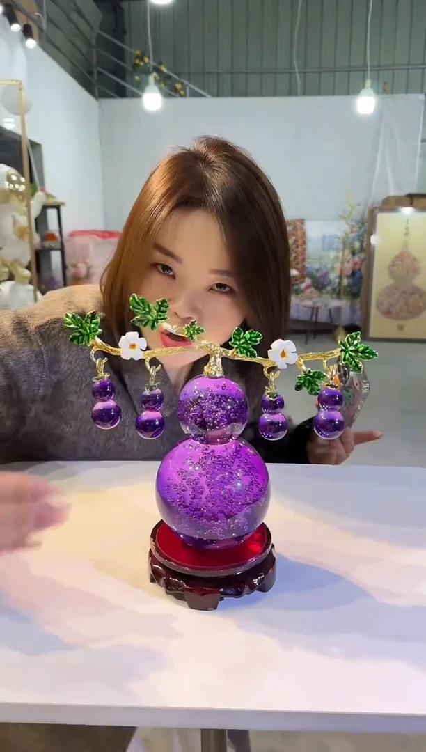 琉璃优选花瓶花器U-早6