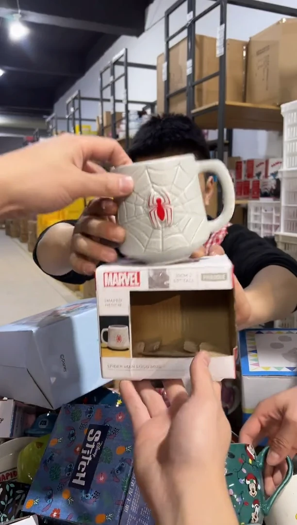 【闪购商品】杯原盒蜘蛛侠水杯