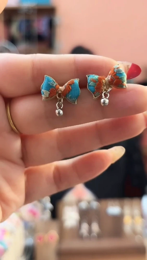 织绣艺枝独绣手工饰品24