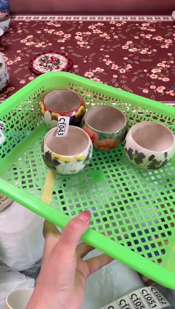 瓷片鲤**?瓷器瓷器C1043