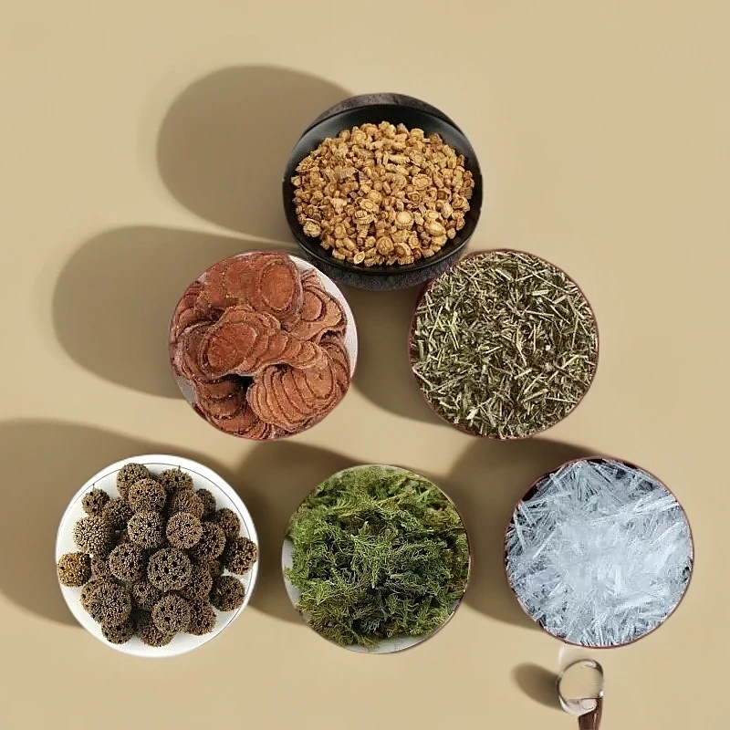 原价【路路通 暴冰 六件套】鸡血藤 伸筋草 防风透 骨草共270g 百合