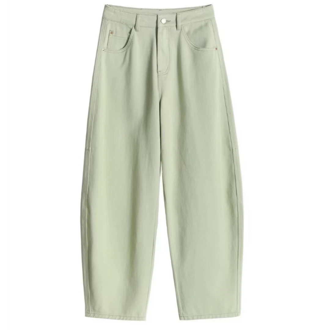 2025新款超柔透气时尚牛仔香蕉裤GC9755