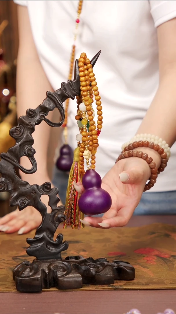 250天琦閤漆艺小葫芦挂件58