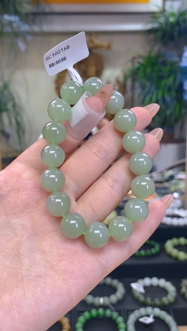 未镶嵌手串和田玉卡12