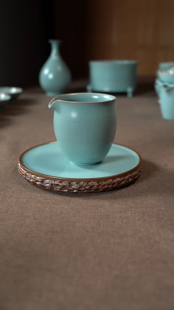 【闪购商品】汝瓷主人杯碗壶瓶樽洗