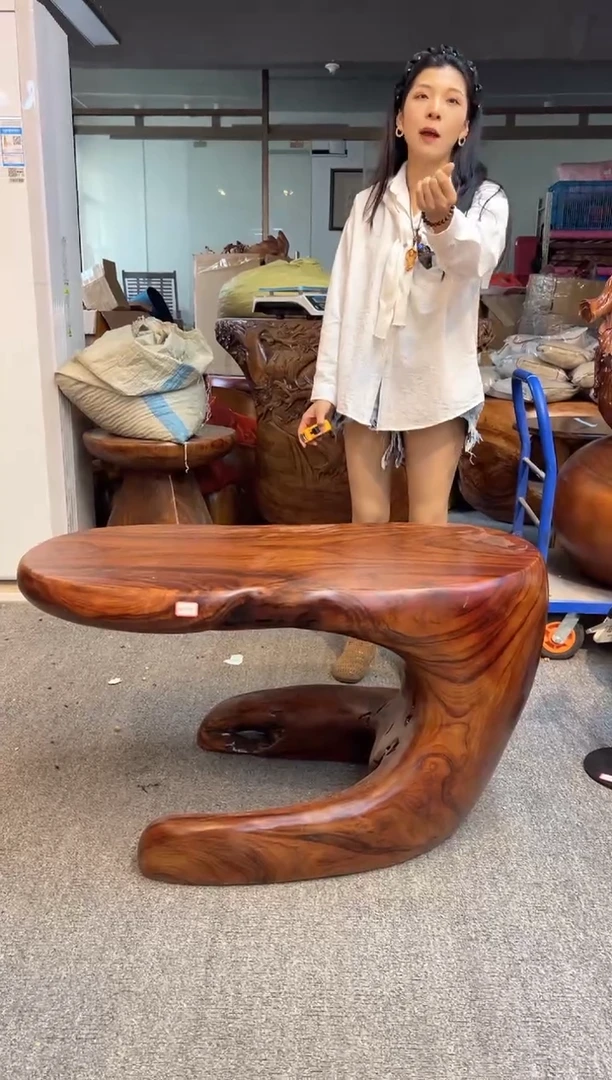 木香樟木创意茶桌