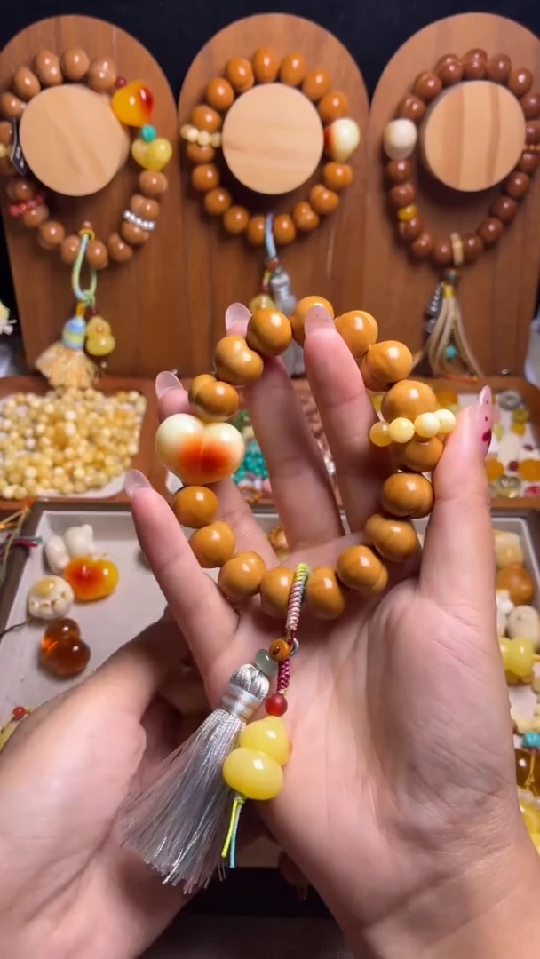 手串猴头核桃全品福利屁桃流苏手串款