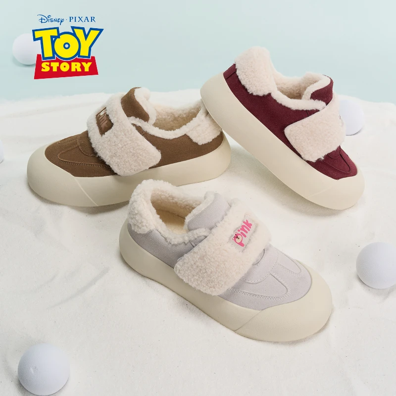 Disney/迪士尼草莓熊冬款休闲百搭舒适运动保暖加绒琥珀流光