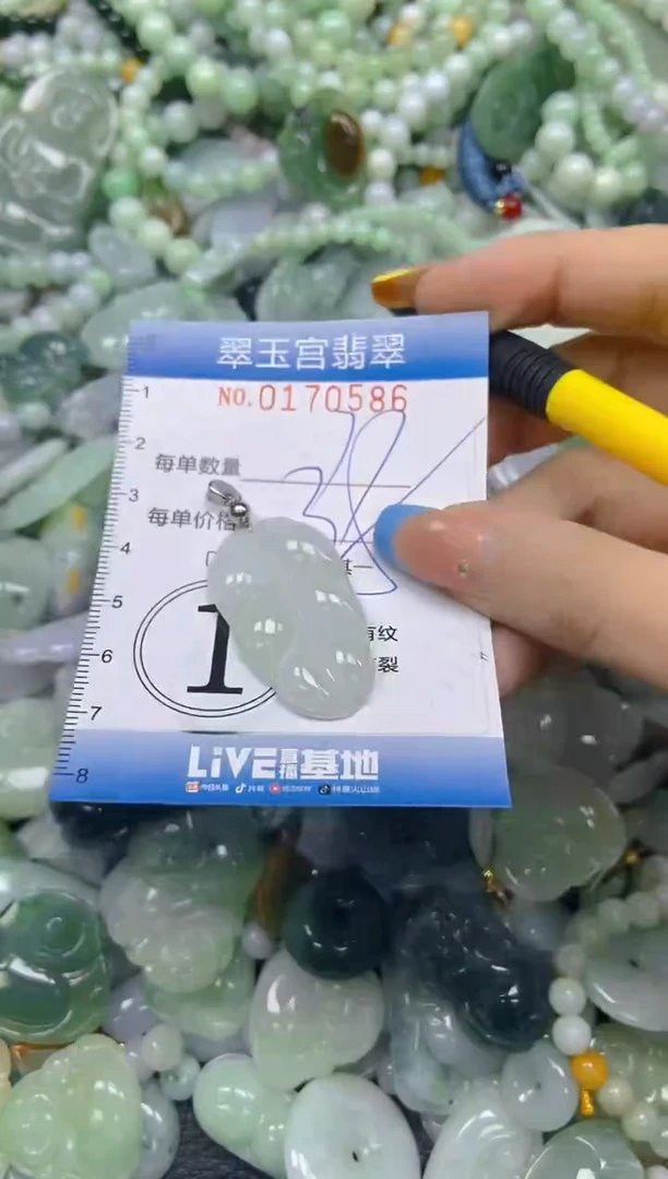 翡翠未镶嵌颈饰闪购0170586