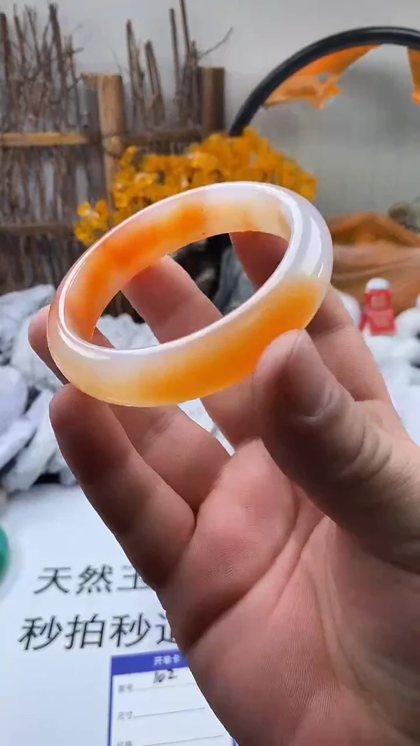 手镯玛瑙/玉髓未镶嵌102-59/60/1(多样性发货看清圈口下单）