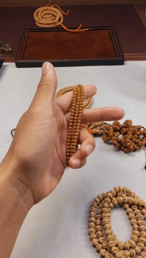 柏香籽/百香籽手串天策出品--mini灵珠