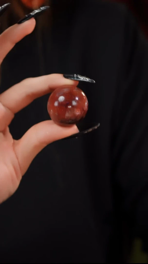 【闪购商品】水晶摆件未镶嵌26~29 胶花球（多样性发一）